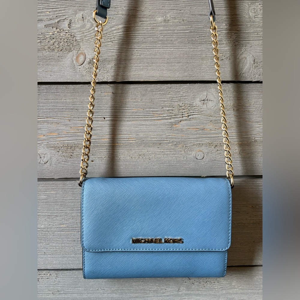 Michael Kors Leather Crossbody - Picture 3 of 7